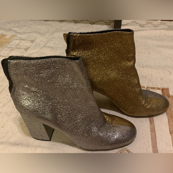 Kenneth Cole Metallic Boots - Picture 2 of 5